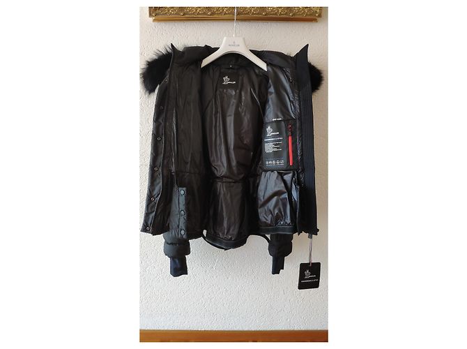 PLUMÍFERO CORTO MONCLER BEVERLEY Negro - vista 7
