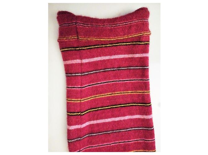 CHRISTIAN LACROIX WOLLPULLOVER TRENDY BAYADERE LOSANGES S XL ODER 38/40 Mehrfarben - Ansicht 3