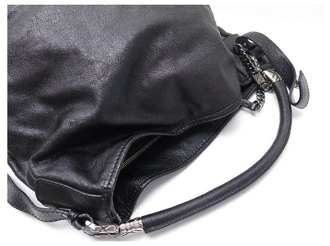 BORSA A MANO BURBERRY ASHMORE 36 BORSA A MANO IN PELLE NERA CM NERA Nero - vista 4