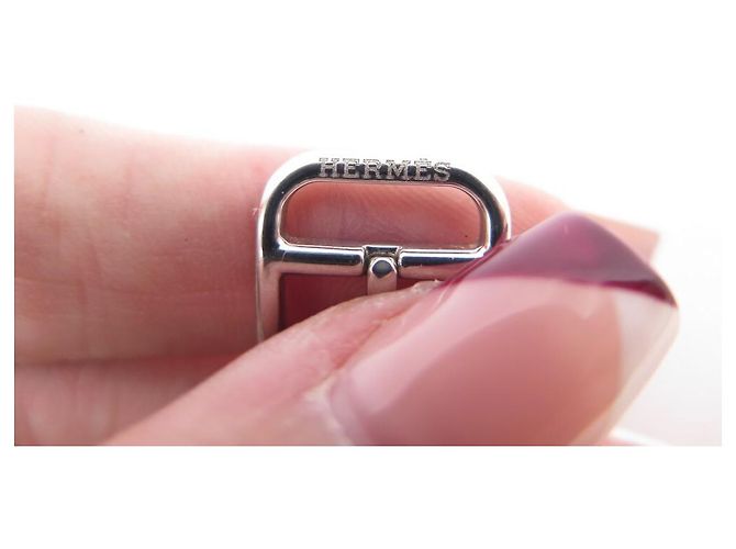 Hermès NOVA CORREIA HERMES PARA CAPE COD RELÓGIO FORRADO PM EM COURO LARANJA - vista 7