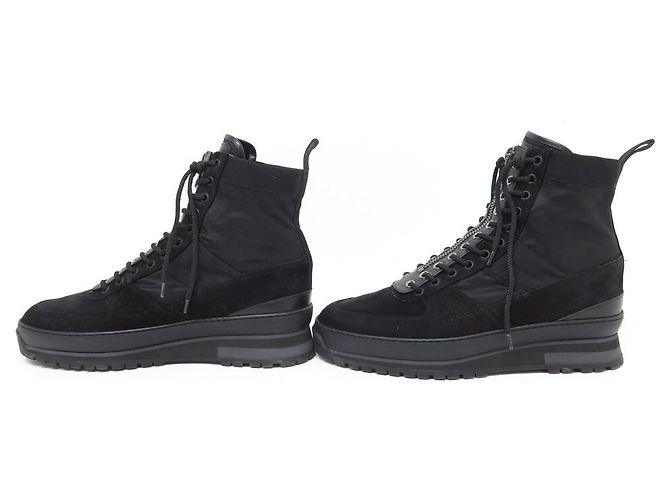 NEW LOUIS VUITTON HARLEM ANKLE BOOT SHOES 41 MONOGRAM SUEDE ANKLE BOOTS Black - view 2