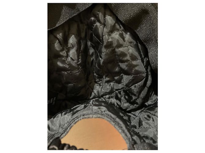 Minelli Kappe Grau aus Leder und Wolle Mehrfarben - Ansicht 6