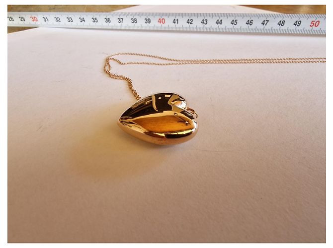 Tiffany & Co Colar Coração em Metal Rubedo - vista 7