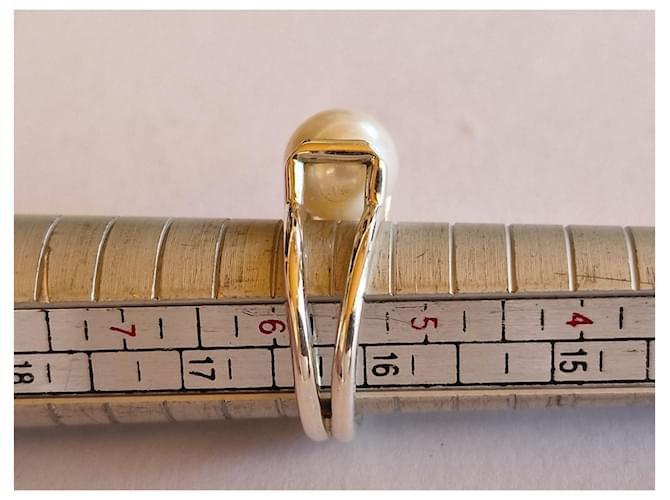 Tiffany & Co Hardware da città in argento e perla d'acqua dolce Bianco sporco - vista 7