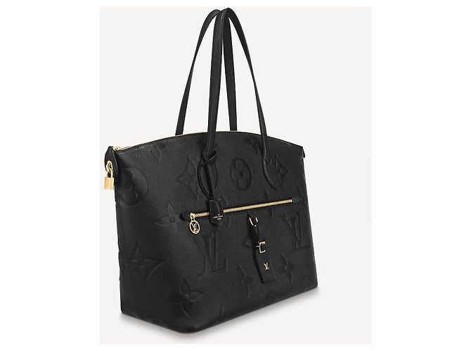 Louis Vuitton Borsa da viaggio LV monogram empreinte nera Nero - vista 4