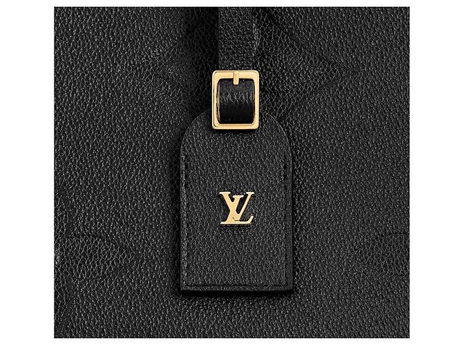 Louis Vuitton Borsa da viaggio LV monogram empreinte nera Nero - vista 6