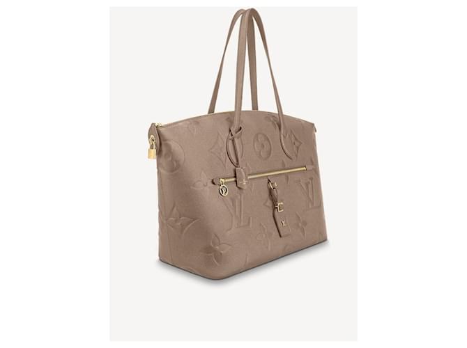 Louis Vuitton LV Travel bag monogram empreinte dove Grey - view 2