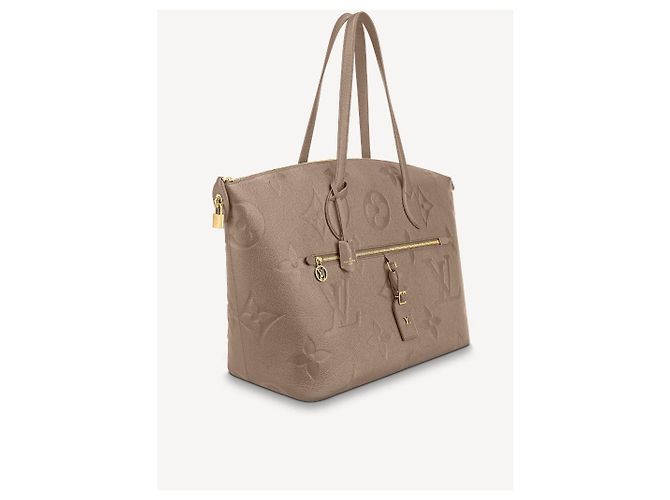 Louis Vuitton LV Travel bag monogram empreinte dove Grey - view 6