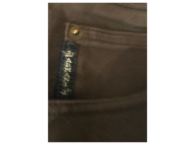 Jeans marroni Armani Jeans Marrone scuro - vista 5