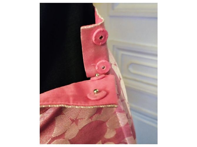 MARC JACOBS FARYTALE ROCK HIMBEERE BROSCHIERTE SEIDE TUK 8 ODER T38 Pink - Ansicht 4
