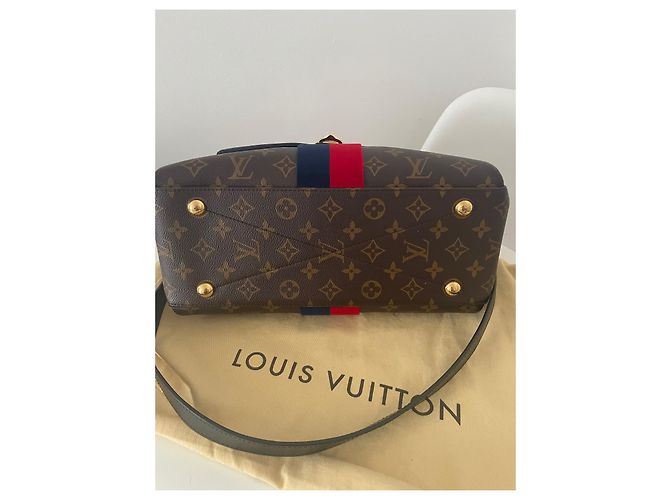 Borsa Louis Vuitton Georges MM Monogram Marrone - vista 5