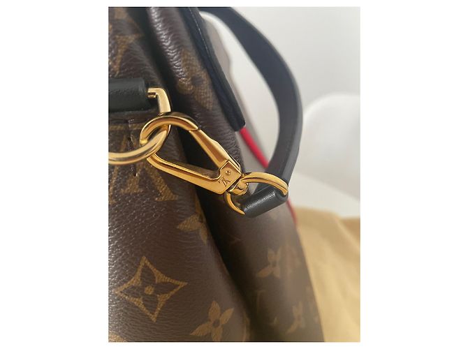 Borsa Louis Vuitton Georges MM Monogram Marrone - vista 6