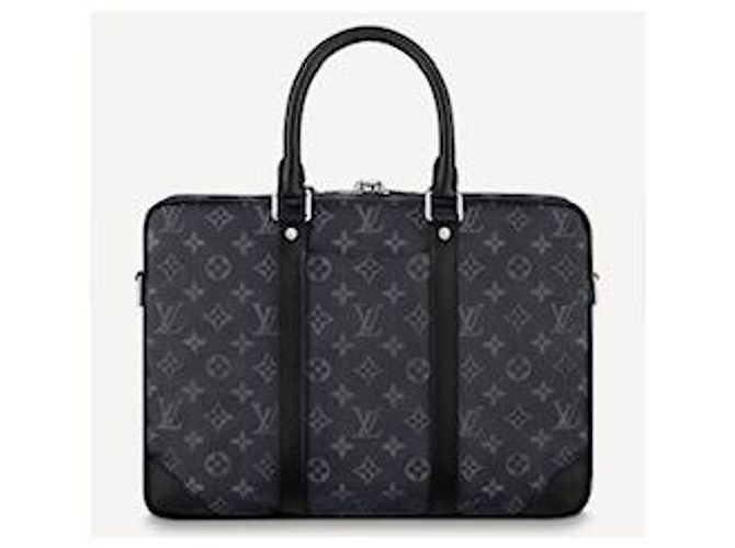Louis Vuitton LV Porte-Document Voyage PM Nero - vista 2