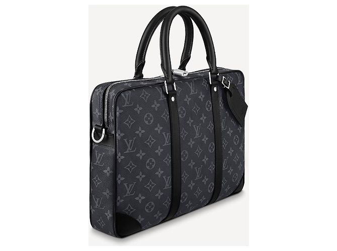Louis Vuitton LV Porte-Document Voyage PM Nero - vista 4