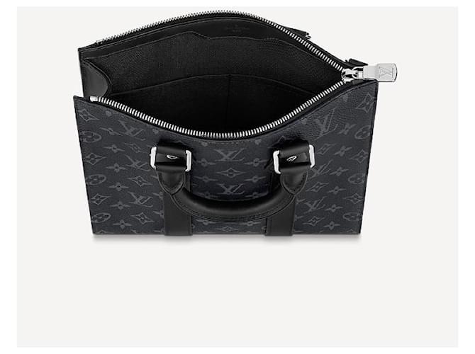Louis Vuitton LV Sac Plat Mini eclissi Nero - vista 3