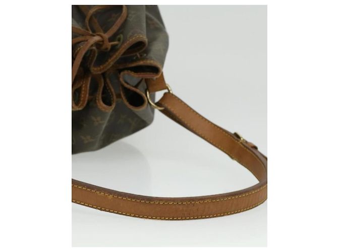 Noe Borsa a mano Louis Vuitton Noé in pelle marrone scuro - vista 10