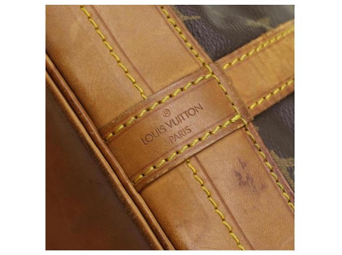 Noe Borsa a mano Louis Vuitton Noé in pelle marrone scuro - vista 4