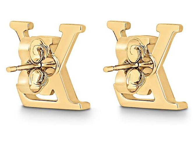 Orecchini Louis Vuitton LV Iconic oro D'oro - vista 3