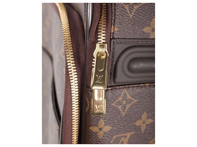 Louis Vuitton Suitcase Pegase 55 in Monogram Canvas  Brown - view 11