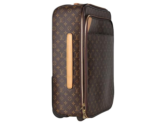 Louis Vuitton Suitcase Pegase 55 in Monogram Canvas  Brown - view 2