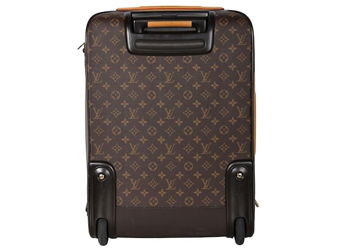 Louis Vuitton Suitcase Pegase 55 in Monogram Canvas  Brown - view 3