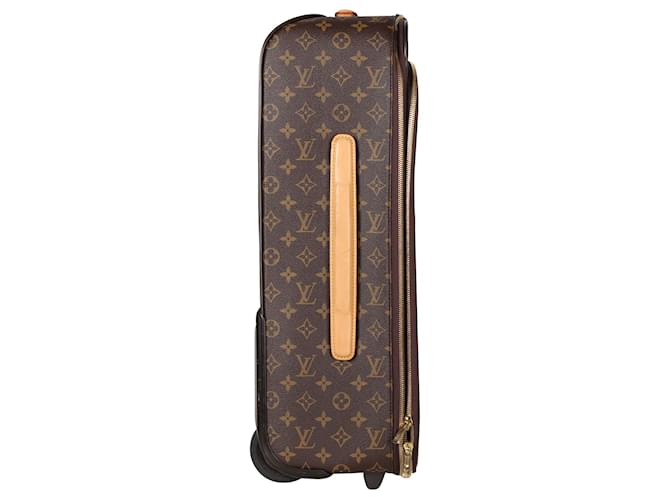 Louis Vuitton Suitcase Pegase 55 in Monogram Canvas  Brown - view 4