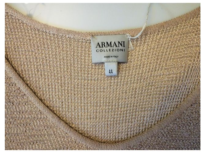 ARMANI SWEATER LIGHT TRENDY ABEND T 38/40 Beige - Ansicht 4