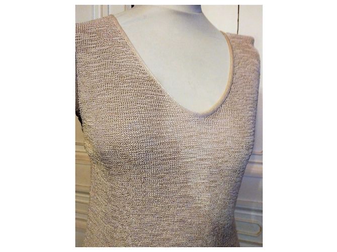 ARMANI SWEATER LIGHT TRENDY ABEND T 38/40 Beige - Ansicht 5