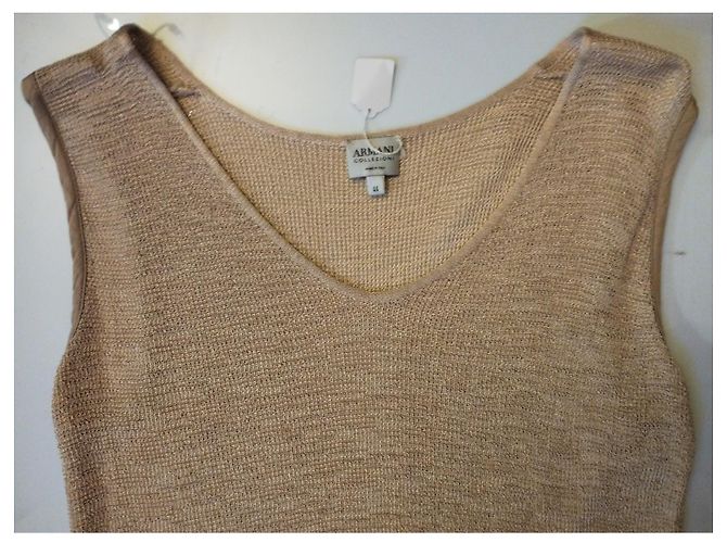 ARMANI SWEATER LIGHT TRENDY ABEND T 38/40 Beige - Ansicht 8