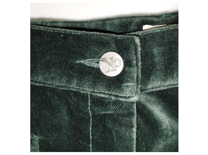 CALVIN KLEIN ROCK ROCK TRENDY PANNE VELVET SMARAGD M 28 ODER T 34 Grün - Ansicht 6