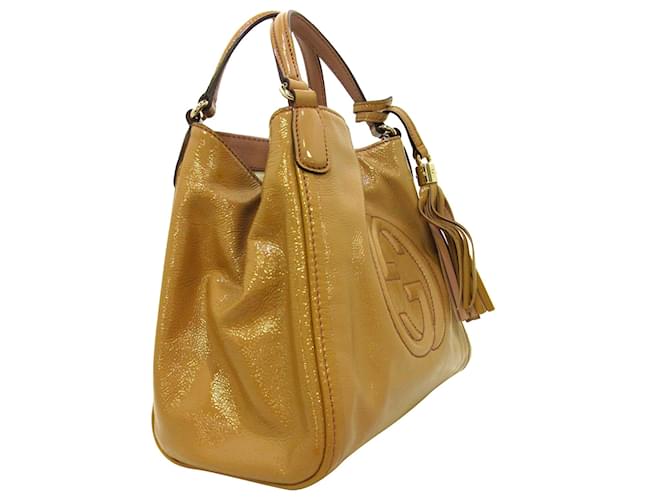 Borsa Gucci marrone Soho - vista 2