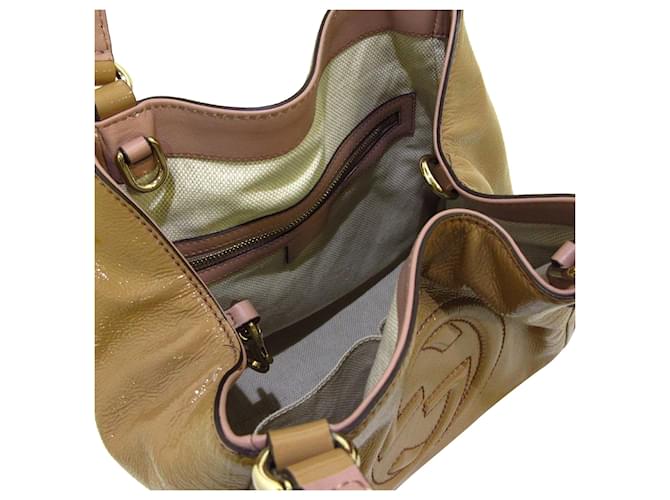 Borsa Gucci marrone Soho - vista 5