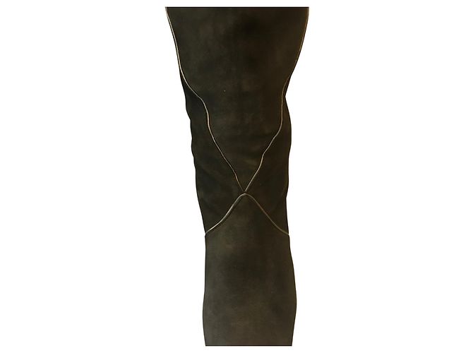 Maje Wildlederstiefel - Ansicht 3