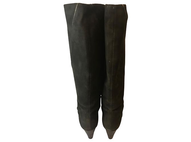 Maje Wildlederstiefel - Ansicht 7
