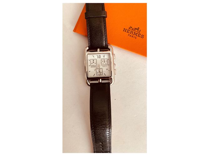Hermès Chrono Cape Cod Branco - vista 4