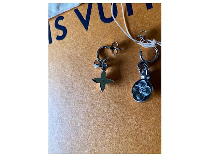 Montsouris Louis Vuitton I miei orecchini floreali Argento - vista 7