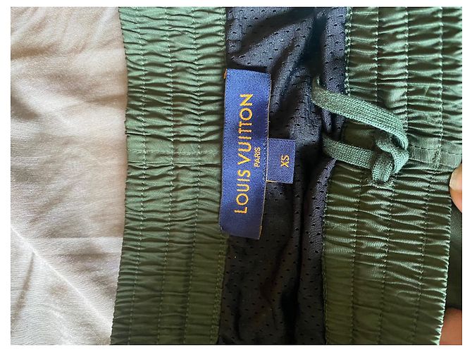 Pantaloncini Louis Vuitton Cachi - vista 4