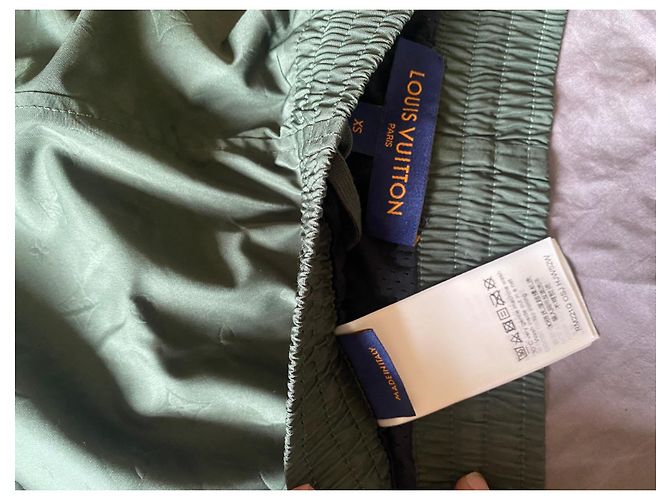 Pantaloncini Louis Vuitton Cachi - vista 5