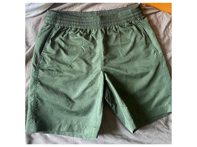 Pantaloncini Louis Vuitton Cachi - vista 6