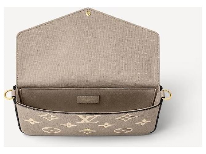 Louis Vuitton LV Felicie Pochette empreinte nuovo Grigio - vista 2