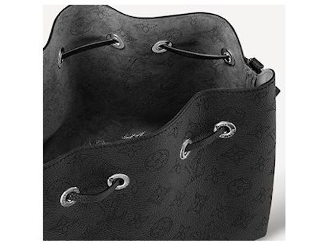 Louis Vuitton Pelle LV Bella Mahina Nero - vista 2