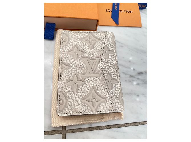 Louis Vuitton Virgil Abloh Pocket Organizer Chalk Grey - view 4