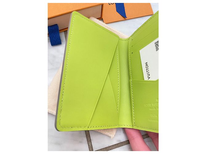 Louis Vuitton Virgil Abloh Pocket Organizer Chalk Grey - view 5