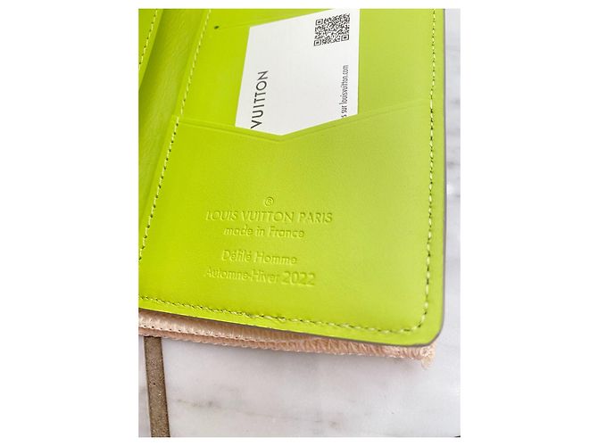 Louis Vuitton Virgil Abloh Pocket Organizer Chalk Grey - view 7