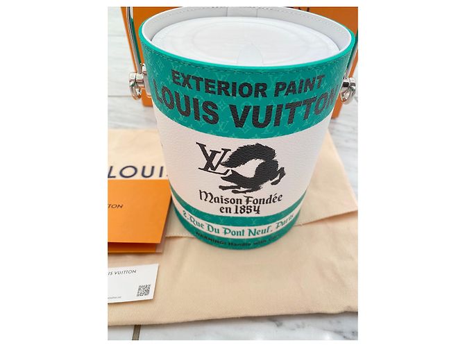 Louis Vuitton Virgil Abloh Paint Can Green - view 3