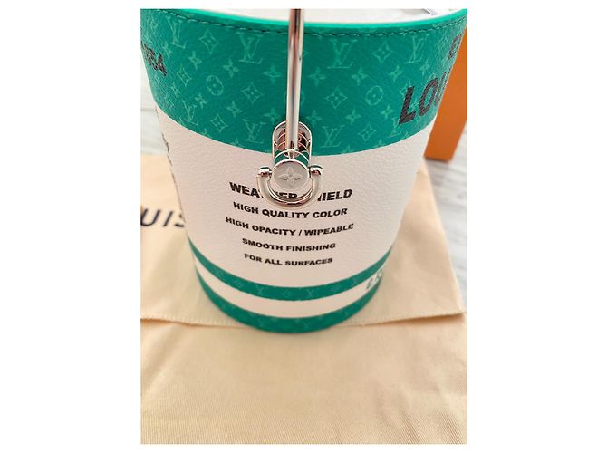 Louis Vuitton Virgil Abloh Paint Can Green - view 9
