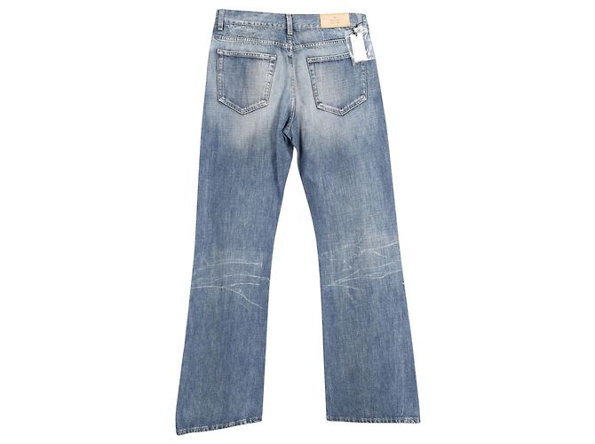 Gucci Jeans in heller Waschung aus blauer Baumwolle - Ansicht 2