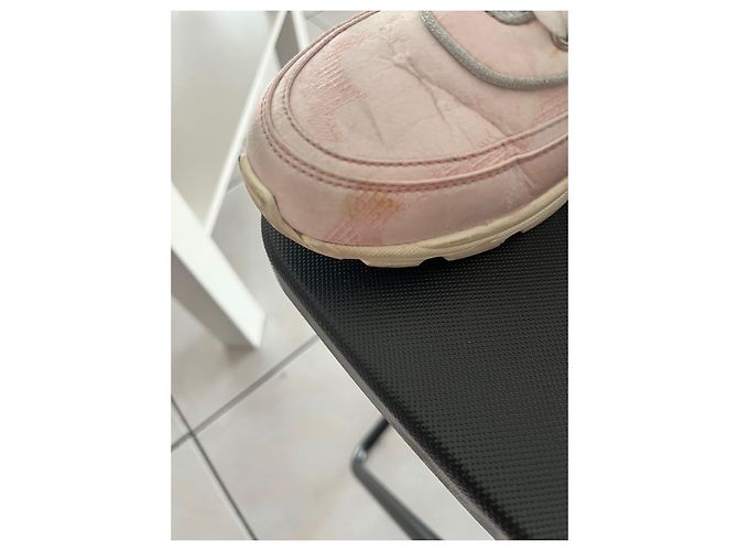 Chanel Sneaker Rosa Stoff Pink - Ansicht 8
