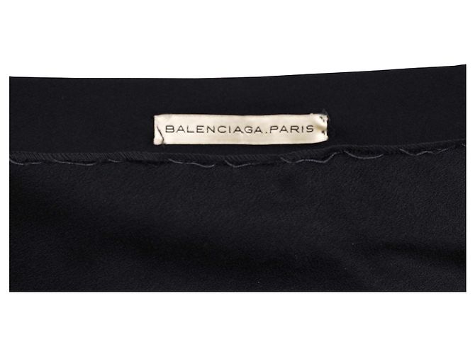 Vestido Balenciaga Negro Sin Espalda - vista 3