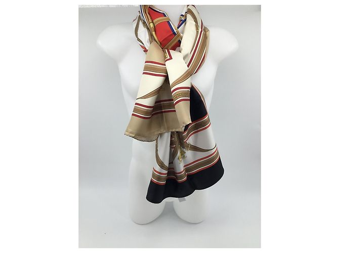 BURBERRY - Collezionista - Stola - 210X70 CENTIMETRO - 100% soie Multicolore - vista 12